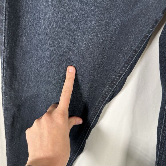 Democracy Ab Technology Jeans Women's 10 Dark Wash Blue Mid Rise Cotton Blend - Picture 8 of 13